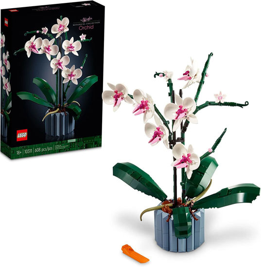 Picture of LEGO Icons Orchid 10311 Building Set for Adults (608 Pieces) - copy