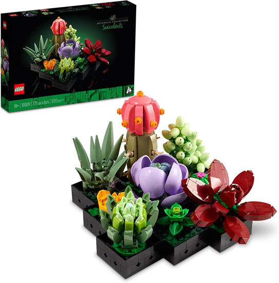 Picture of LEGO Icons Succulents 10309 Building Set for Adults (771 Pieces) - copy