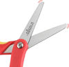 Picture of LIVINGO 5" Small School Student Blunt Kids Craft Scissors, Sharp Stainless Steel Blades Safety Comfort Grip for Children Cutting Paper, Assorted Color, 3 Pack - copy
