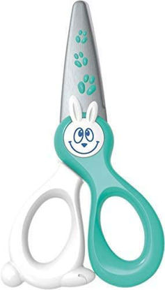 Picture of Maped Kidicut Safety Scissors, Kids, 4.75 Inch, Blunt Tip, Right & Left Handed (037800)