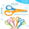 Picture of Preschool Training Scissors,4Pcs Children Safety Scissors Pre-School Training Scissors Safety Scissors Art Craft Scissors - copy