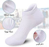 Picture of Mens Socks, 3 Pairs Anti-Blister Cushioned Breathable Running Cotton Socks, Athletic Ankle Sports Socks - copy