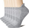 Picture of Mens Socks, 3 Pairs Anti-Blister Cushioned Breathable Running Cotton Socks, Athletic Ankle Sports Socks - copy