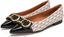 Picture of MWTS CHCH Women's Classic Leather Pointed Toe Flats Casual Shoes Low Heel Boat Shoes