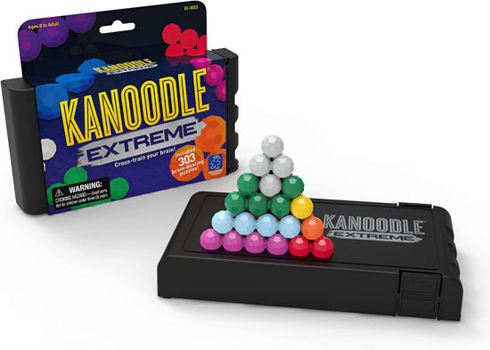 Picture of Educational Insights Kanoodle Extreme Puzzle Game, Brain Teaser Puzzle Challenge Game for Adults, Teens & Kids, Over 300 Challenges, Stocking Stuffers, Ages 8+ - copy