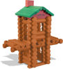 Picture of Lincoln Logs – 100th Anniversary Tin, 111 Pieces, Real Wood Logs - Ages 3+ - Best Retro Building Gift Set For Boys/Girls - Creative Construction Engineering - Preschool Education Toy - copy
