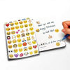 Picture of 4 sheets Cute Lovely 48 Die Cut Emoji Smile Sticker For Notebook Message High Vinyl Funny Creative GYH - copy