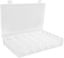 Picture of Storage Box, KASTWAVE Plastic Organizer Box with 36 Compartments with Dividers for Bead Organizer, Pill, Fishing Tackles, Jewelry, Craft Organizers and Storage with Adjustable dividers