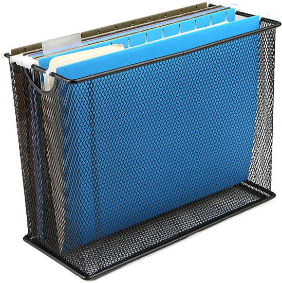 Picture of Mind Reader File Storage Box/Basket for Letters, Legal Documents, Filing Documents, Folders, Office Organizer - copy