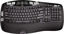 Picture of Logitech K350 Wireless Wave Ergonomic Keyboard with Unifying Wireless Technology - Black