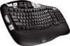Picture of Logitech K350 Wireless Wave Ergonomic Keyboard with Unifying Wireless Technology - Black - copy