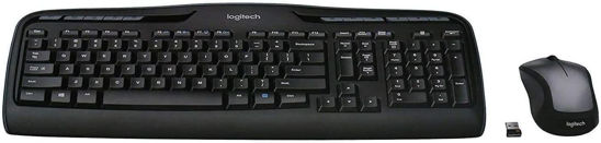 Picture of Logitech MK335 Wireless Keyboard and Mouse Combo - Black/Silver - copy