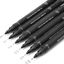 Picture of Uni Pin Drawing Pens/6 Assorted Tip Sizes, Uni Pin Technical Fineliner Pens, Pack Of 6 Assorted Tip Sizes, Black Ink