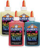 Picture of Elmer's Glow in the Dark Liquid Glue, Great for Making Slime, Washable, Assorted Colors, 5 Ounces Each - copy