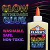 Picture of Elmer's Glow in the Dark Liquid Glue, Great for Making Slime, Washable, Assorted Colors, 5 Ounces Each - copy