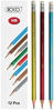 Picture of Roco RQ-19077 Pencils 12 Pcs, Multi Color - copy