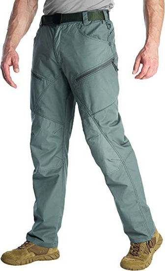 Picture of ANTARCTICA Mens Hiking Tactical Pants Lightweight Waterproof Jogger Casual Cargo Jogger Casual Trousers - copy