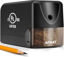 Picture of AFMAT Electric Pencil Sharpener, Heavy Duty Classroom Pencil Sharpeners for 6.5-8mm No.2/Colored Pencils, UL Listed Industrial Pencil Sharpener w/Stronger Helical Blade, Best School Pencil Sharpener