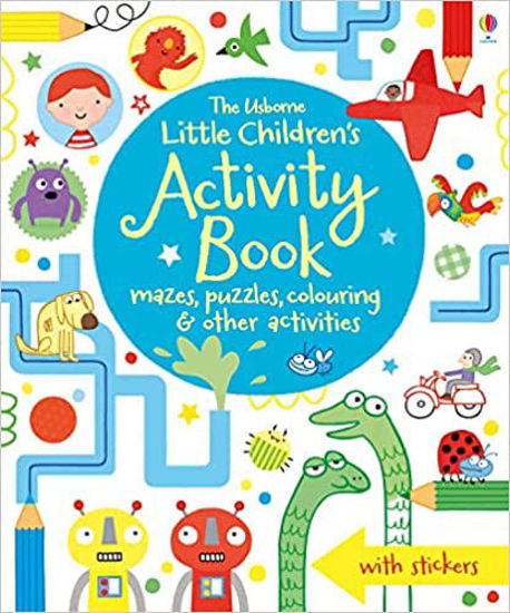 Picture of The Usborne Little Children'S Activity Book: Mazes, Puzzles And Colouring - copy